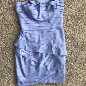 Jessica Simpson Blue Strapless